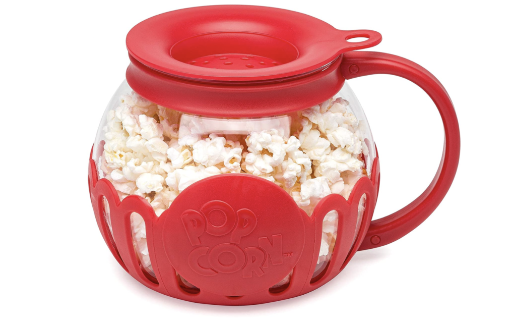 Ecolution Original Microwave MicroPop Popcorn Popper, Borosilicate